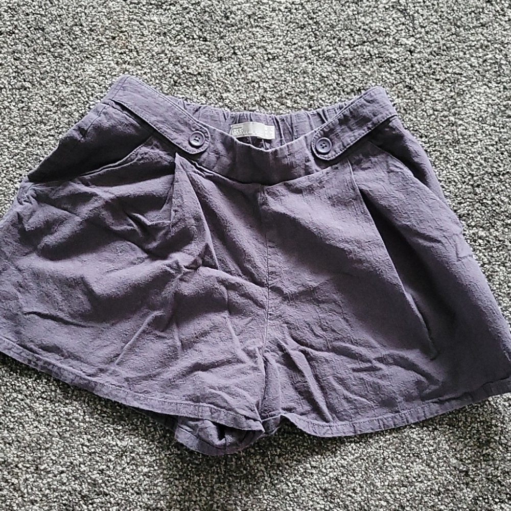 Linen shorts asos size 4
